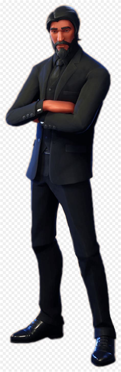 John Wick Fortnite, Suit, Overcoat, Coat HD PNG Download - FlyClipart