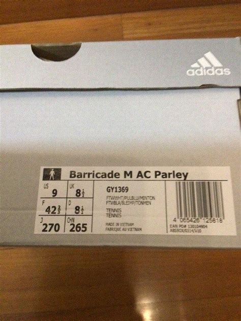 Adidas Barricade 2022 size US9, Men's Fashion, Footwear, Sneakers on ...