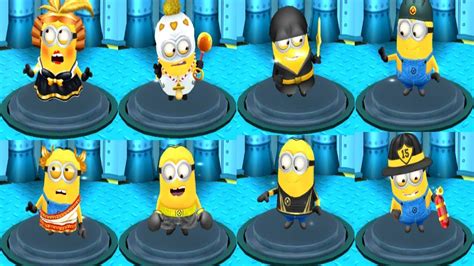 Despicable Me 3 Minion Rush All Characters All Power-Ups Max Level ...