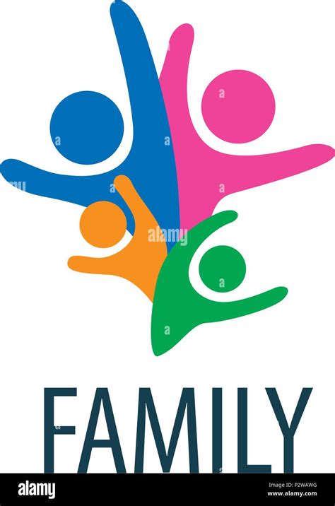 vector family logo Stock Vector Image & Art - Alamy