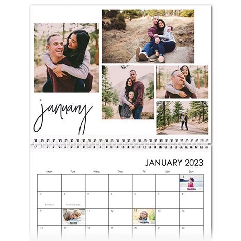 Personalised Calendars | 2023 Photo Calendar | Snapfish AU