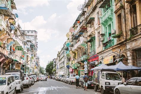 Yangon Street Myanmar Yangon Myanmar, Burma, Austria Travel, Boat Trips, Small Towns, Cool ...