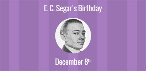 Birthday of E. C. Segar: Creator of 'Thimble Theatre' comic strip that ...