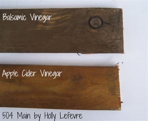 How to Stain Wood With Balsamic Vinegar | Hometalk