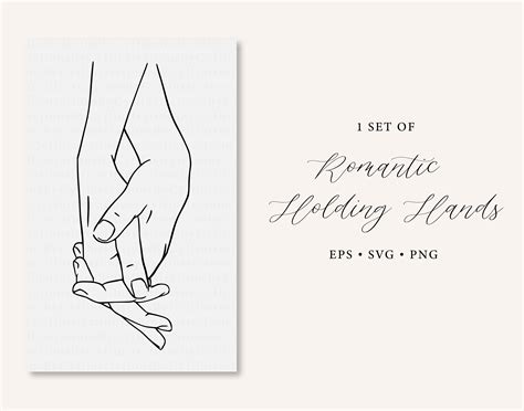 Holding Hands Svg Holding Hands Png Minimalist Hands - Etsy