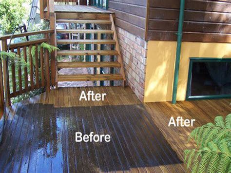 Deck Cleaning - AWL Housewash