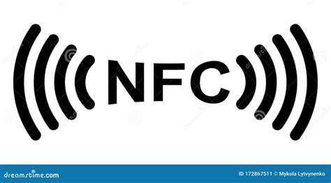 Sign Symbol, NFC Near Field Communication, Vector Icon Contactless ...