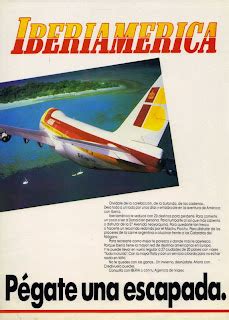 Airline memorabilia: Iberia : La "Iberiamérica" de los años 80