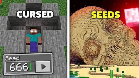 Testing Scary Minecraft Seed That Are Actually Real 😱 | Minecraft ...