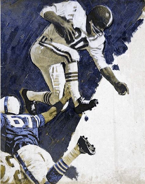 Vintage football artwork. | Sports art, Football artwork, Cool artwork