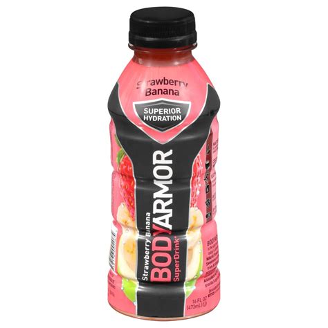 Body Armor Strawberry Banana SuperDrink - Shop Sports & Energy Drinks ...