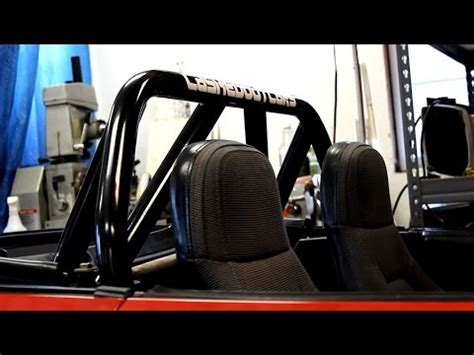 How To Install a MX5 Miata Roll Bar (NA and NB) - YouTube