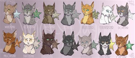 Leaders of Windclan by WoofyDragoncat68 on DeviantArt