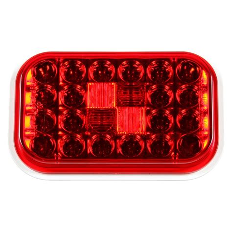 Truck-Lite® 4550 - Red Rectangular Signal-Stat Stop/Turn/Tail Light, 24 LED