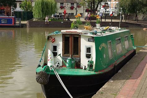 British House Boat | House boat, Canal boat, Boat