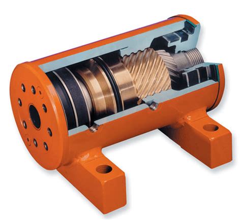 What are hydraulic rotary actuators?