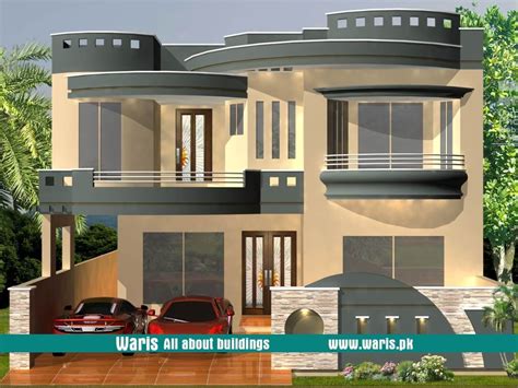 Exterior Front Round Balcony Design House – BESTHOMISH