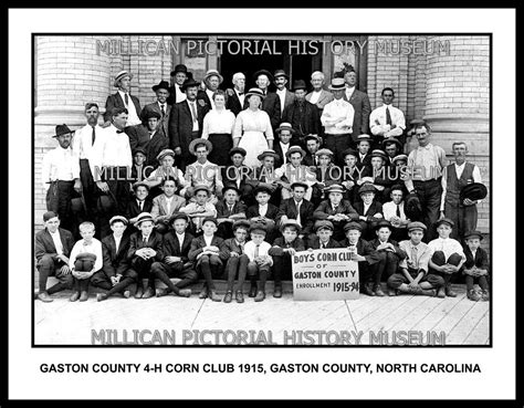 Gaston County 4-H Club 1915, Gastonia, NC – Millican Pictorial History ...