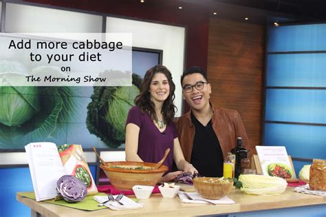 Global Morning Show TV Segment with @jesselwellness - Add more cabbage to your diet #cabbage # ...