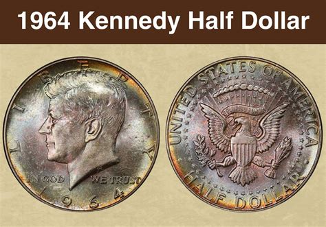 1964 Kennedy Half Dollar Coin Value (Errors List, "D" & No Mint Mark Worth) - CoinValueChecker.com