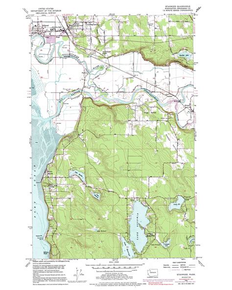 Stanwood topographic map, WA - USGS Topo Quad 48122b3