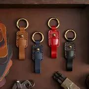 Handmade Leather Key Chain, Creative High-end Key Chain Pendant - Temu