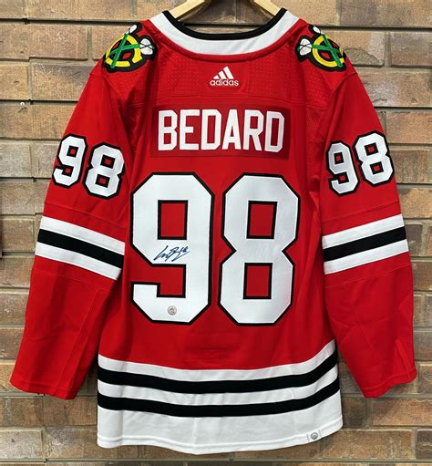 Lot Detail - Connor Bedard Signed Chicago Blackhawks Adidas Jersey