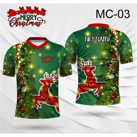 Jual baju natal 2023 baju natal terbaru Merry Christmas gratis nama dan logo | Shopee Indonesia