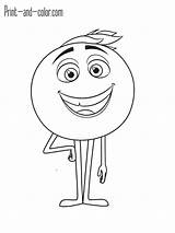 Emoji Movie Coloring Book Pages sketch template