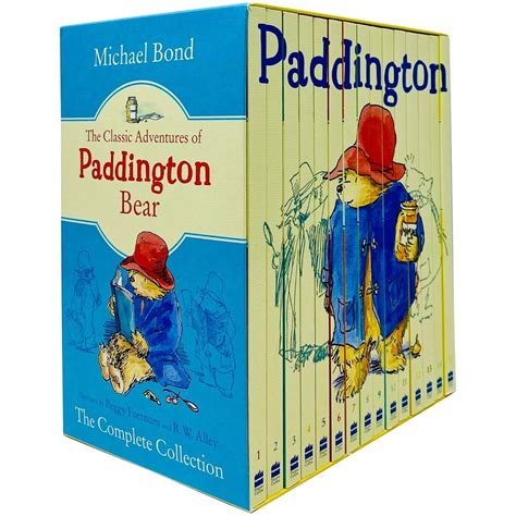 The Classic Adventures of Paddington Bear 15 Books Complete Collection Box Set by Michael Bond ...