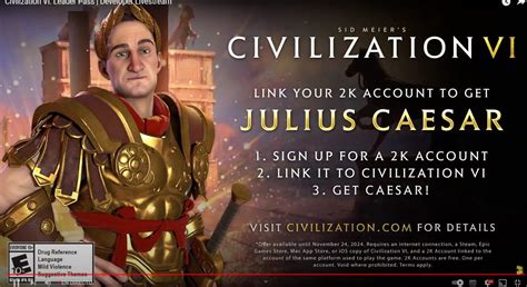 Civilization 6 Leader Pass: With Julius Caesar, and more! - CivFanatics