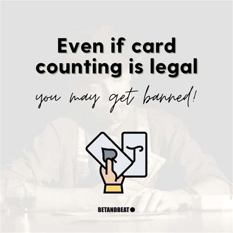 Is Card Counting Legal – And Why Card Counters Get Banned!