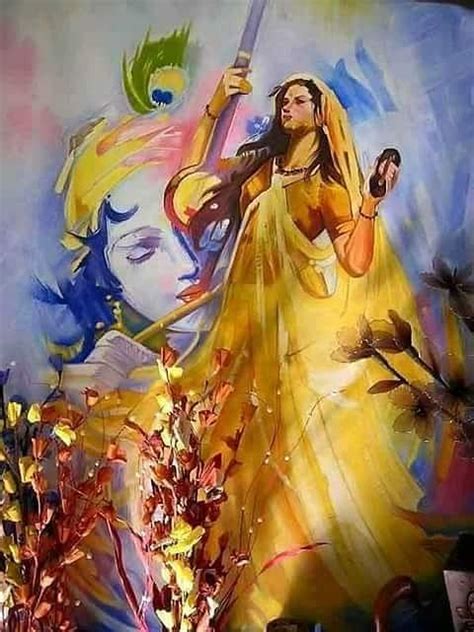 Meera Bai Painting by Vishal Gurjar - Pixels