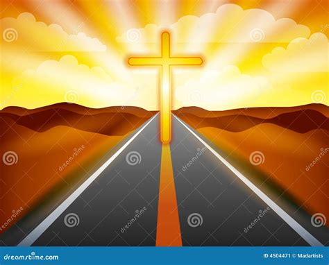 The Road To Salvation Stock Image - Image: 4504471