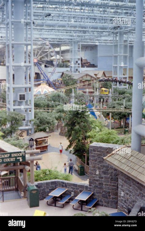 Amusement rides inside the Mall of America in Minnesota ca. 1994-1996 ...