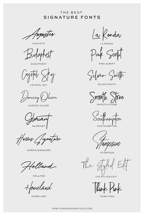 Die besten Signatur-Schriften #besten #schriften #signatur | Cool signatures, Signature fonts ...