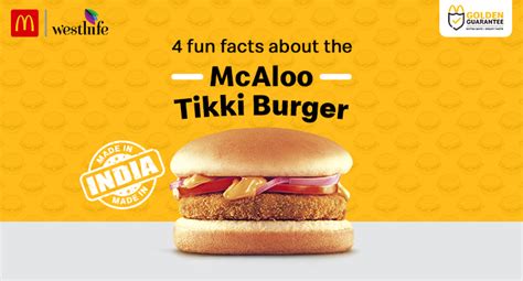 4 fun facts you probably never knew about the McAloo Tikki Burger ...