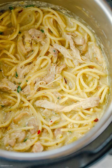 Instant Pot Creamy Chicken Noodle Recipe – Instant Pot Chicken Pasta Recipe — Eatwell101