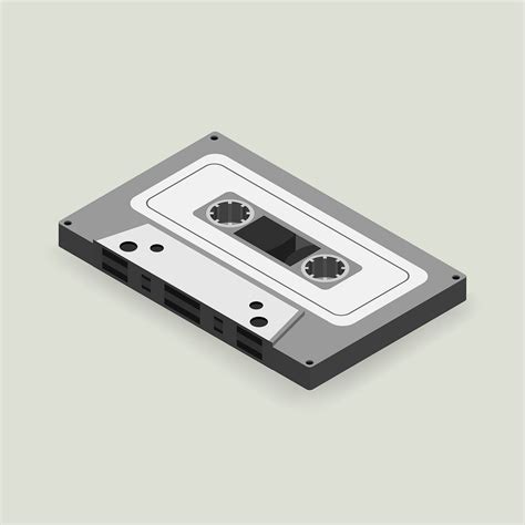 Vector image of tape cassette | Free Vector - rawpixel