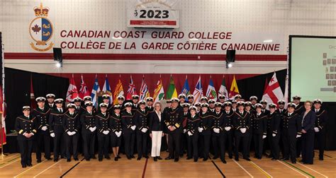 Forty officer cadets graduate from Canadian Coast Guard College - Maritime