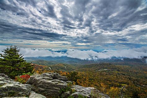 Grandfather Mountain Photograph by John Haldane