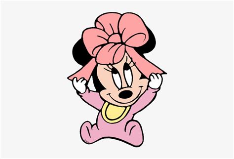 Baby Minnie Clipart Wwwdisneyclips Imagesnewb Images - Minnie Mouse ...