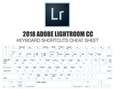 2018 Adobe Lightroom Keyboard Shortcuts Cheat Sheet - Make A Website Hub