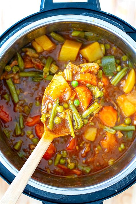 The BEST Instant Pot Vegetable Stew (with VIDEO)