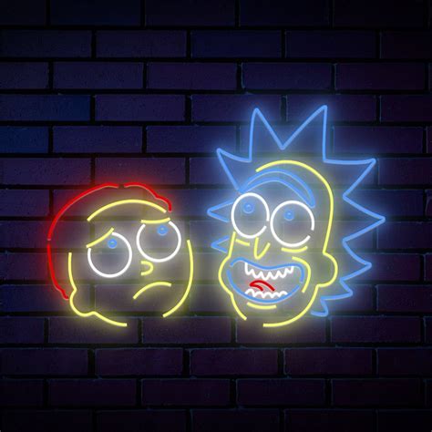 Rick Morty LED neon sign custom neon sign event neon sign | Etsy