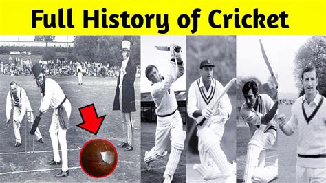 History of Cricket 1300 - 2020 | Evolution of cricket, Sports Documentary - YouTube