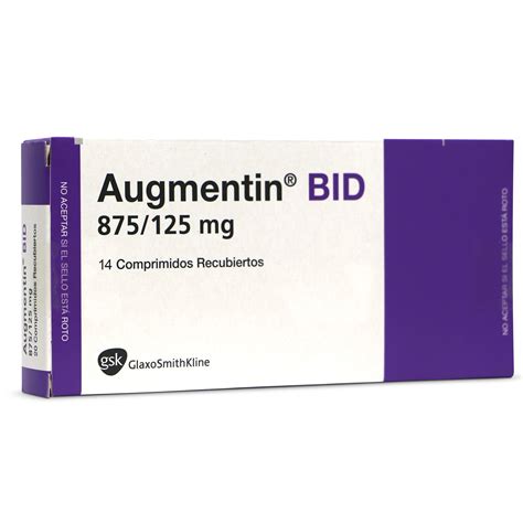 Augmentin 875 / 125 mg 14 comprimidos