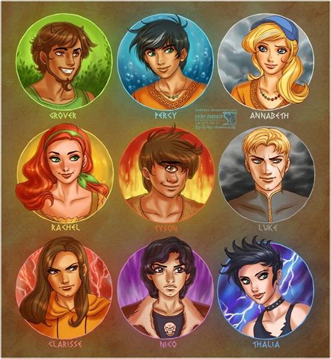 Percy Jackson Characters | Books (Percy Jackson) | Pinterest