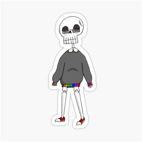 "Skeleton in the Closet" Sticker for Sale by Iatbiashpe | Redbubble