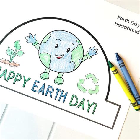 Free Earth Day Hat Printable for Kids - Simply Full of Delight